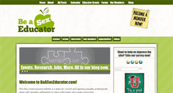 Desktop Screenshot of beasexeducator.com