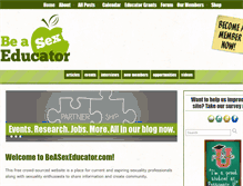 Tablet Screenshot of beasexeducator.com